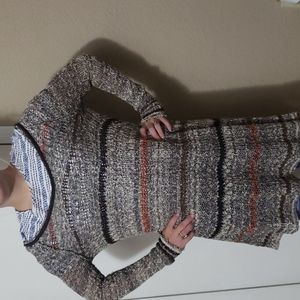 Free People Loose Knit Pull Over Sweater. Size Sm